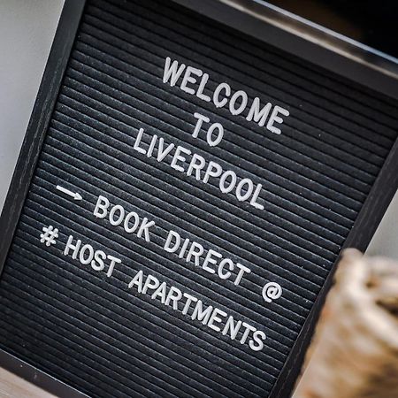 Host Apartments - Contemporary 3 Bed Apt With Balcony - Perfect For Long Stays Liverpool Eksteriør bilde