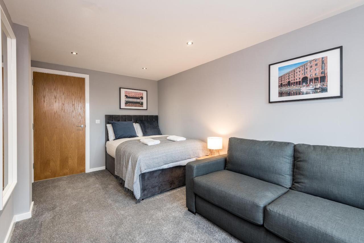 Host Apartments - Contemporary 3 Bed Apt With Balcony - Perfect For Long Stays Liverpool Eksteriør bilde