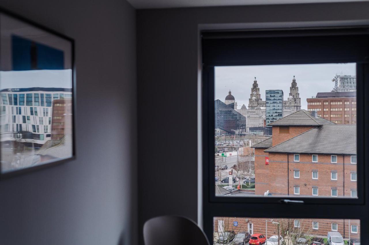 Host Apartments - Contemporary 3 Bed Apt With Balcony - Perfect For Long Stays Liverpool Eksteriør bilde
